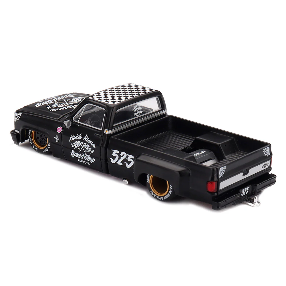 Kaido House x Mini GT KHMG236 1/64 Chevrolet Silverado Dually Hot Rod V1 - Image 3