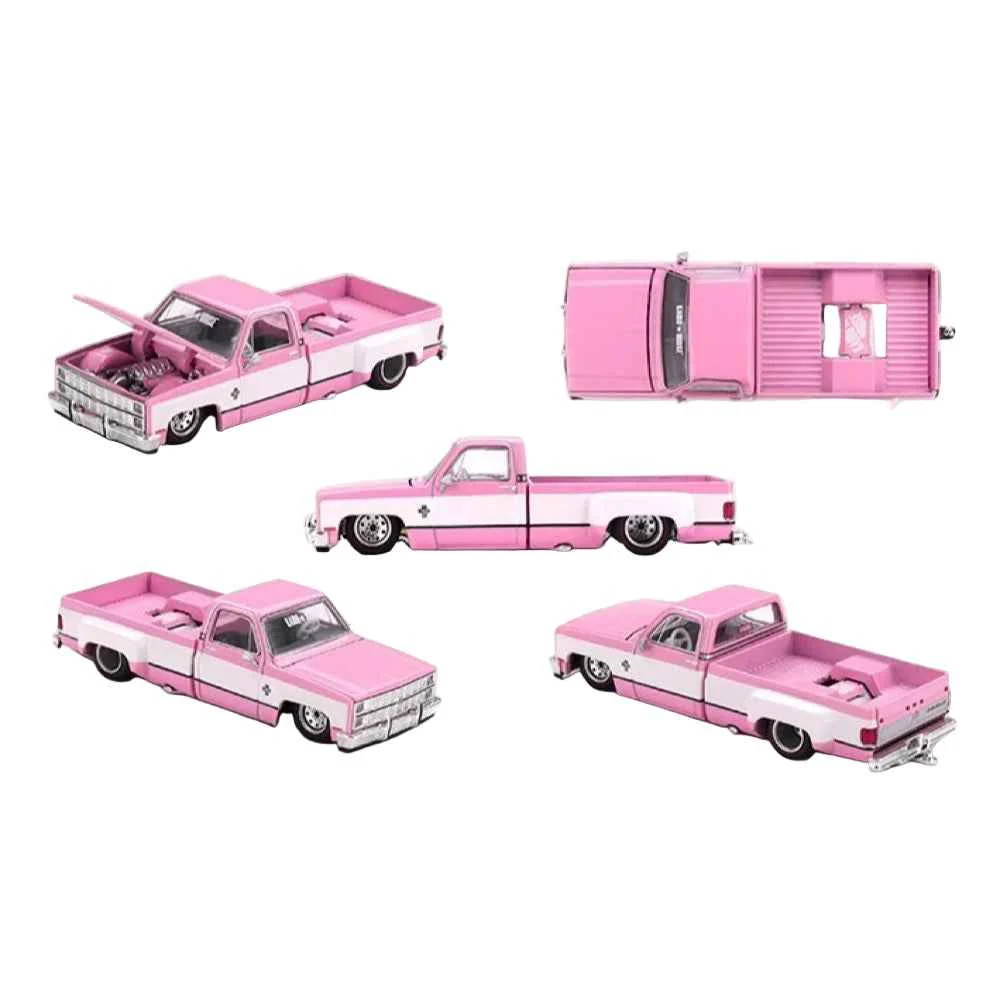 Kaido House x Mini GT KHMG243 1/64 Chevrolet Silverado Dually Vintage Spec V2