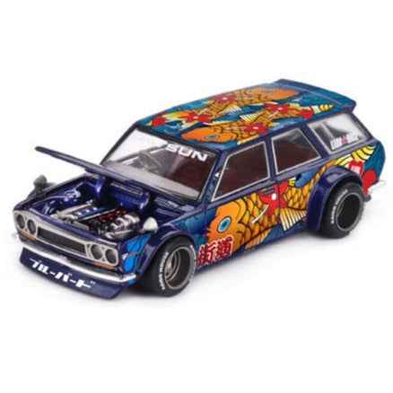 Kaido House x Mini GT KHMG248 1/64 Datsun Kaido 510 Wagon Koi Wagon V1 - Image 2
