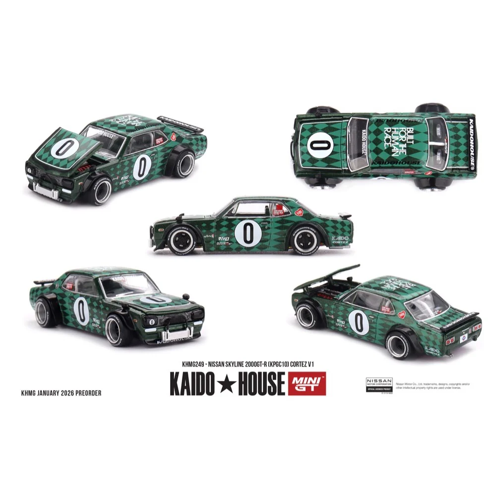 Kaido House x Mini GT KHMG249 1/64 Nissan Skyline 2000GT-R (KPGC10) Cortez V1 - Image 6