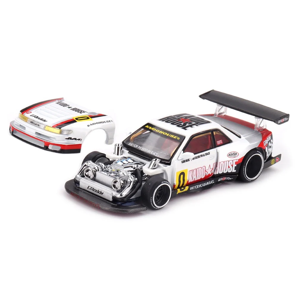 Kaido House x Mini GT KHMG251 1/64 Nissan Silvia S13-R Circuit Spec V1 - Image 4