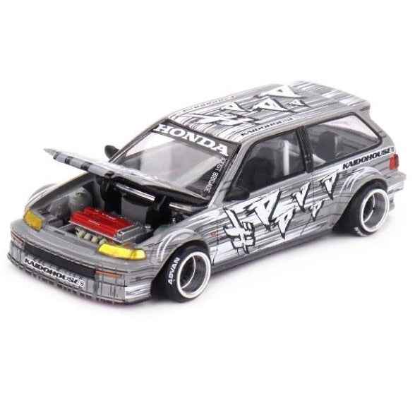Kaido House x Mini GT KHMG260 1/64 Honda Civic EF Kaido Manga V1 - Image 2
