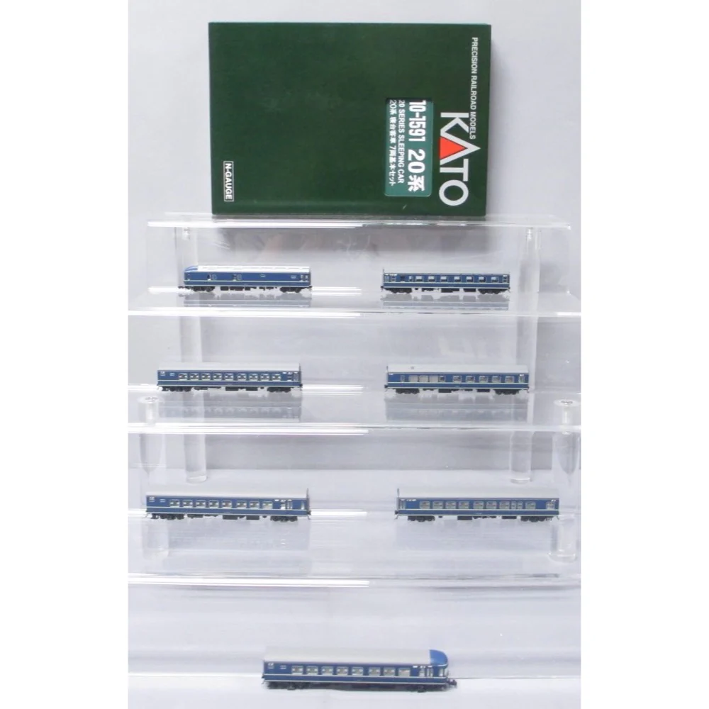 Kato 10-1591 Series 20 Sleeper Train 7 Car Set - Image 3
