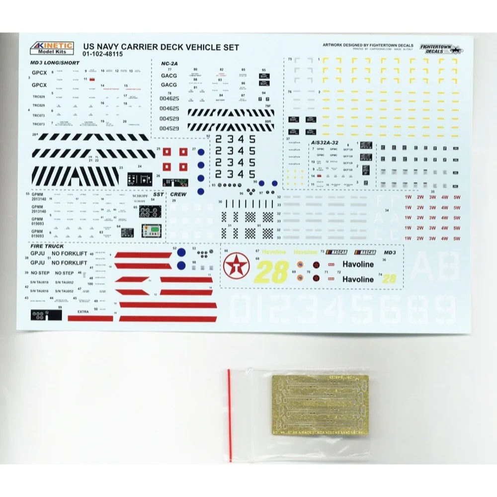 Kinetic 48115 1/48 US Navy Ground Supporting Equipment Set w/ ST - Image 2