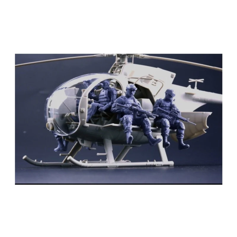 Kitty Hawk 50004 1/35 AH-6J/MH-6J Little Bird with Figures - Image 7