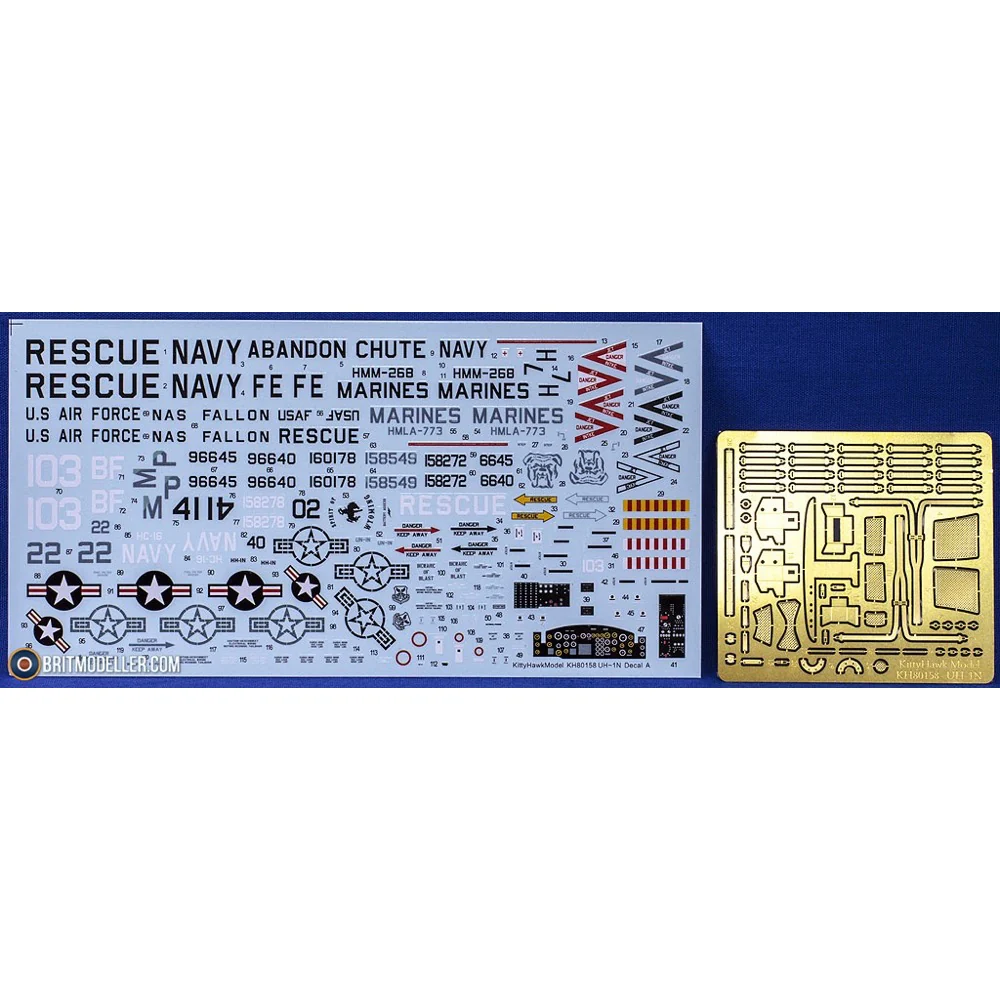 Kitty Hawk 80158 1/48 UH-1N Twin Huey - Image 2