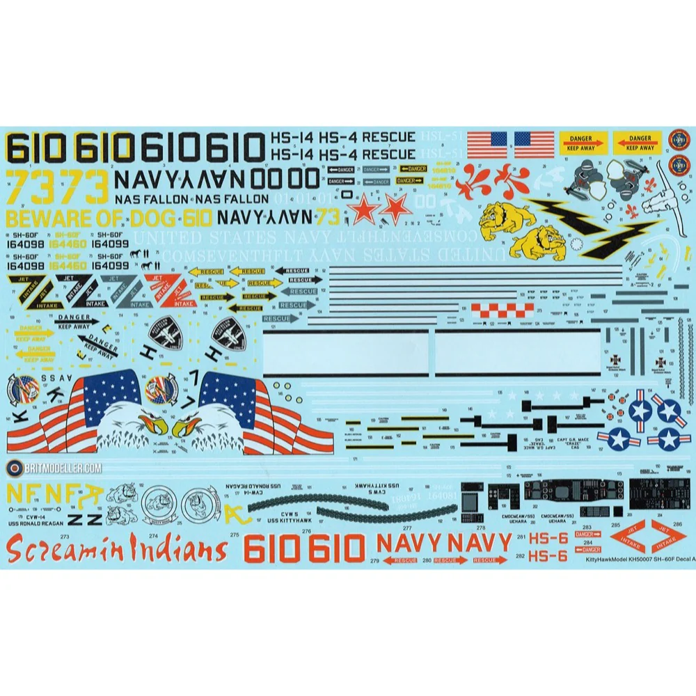 Kitty Hawk 50007 1/35 Sikorsky SH-60F Ocean Hawk - Image 3