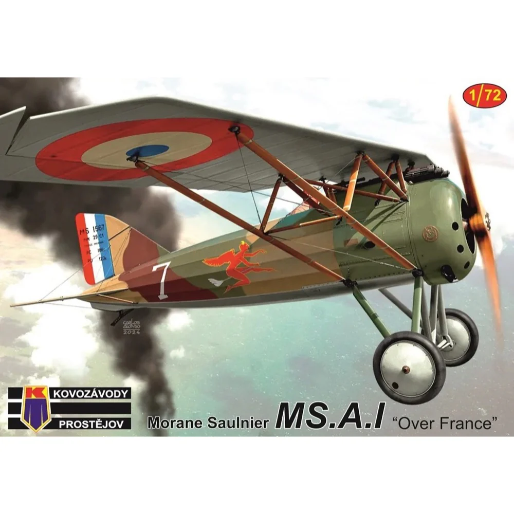 KP Models 0453 1/72 Morane Saulnier MS.A.I Over France