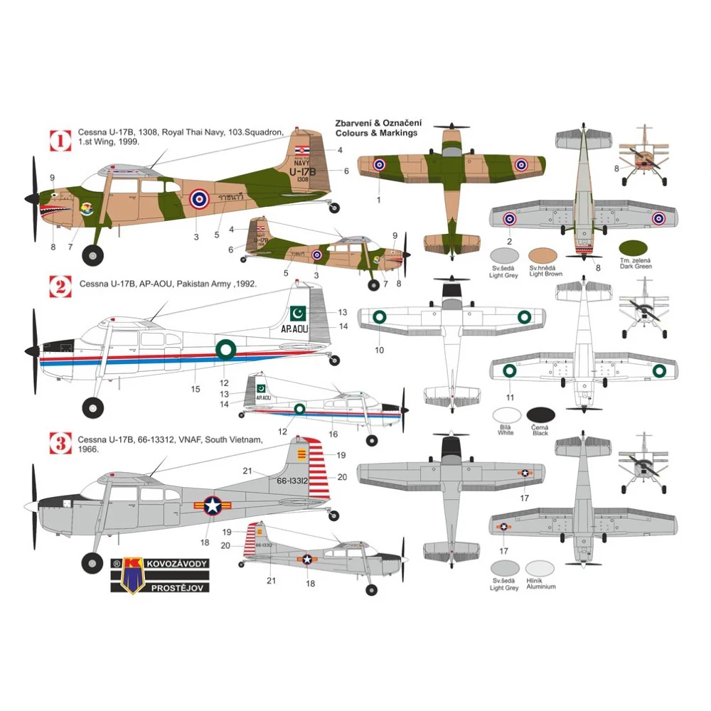 KP Models 0495 1/72 Cessna U-17B Asian users - Image 2