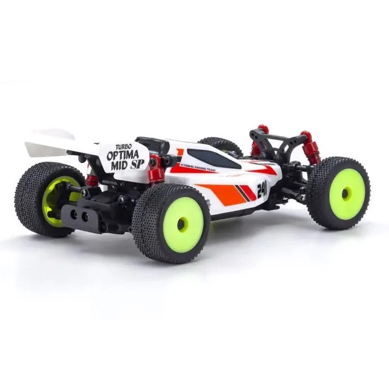 Kyosho 32095W Mini-Z Turbo Optima Mid Special White Mb010 Readyset - Image 3