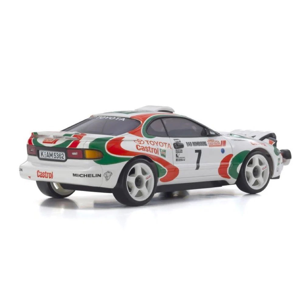 Kyosho 32649JK Mini-Z 1993 Toyota Celica GT-Four AWD MA-020 Readyset Racing RC Car No 7 WRC - Image 2