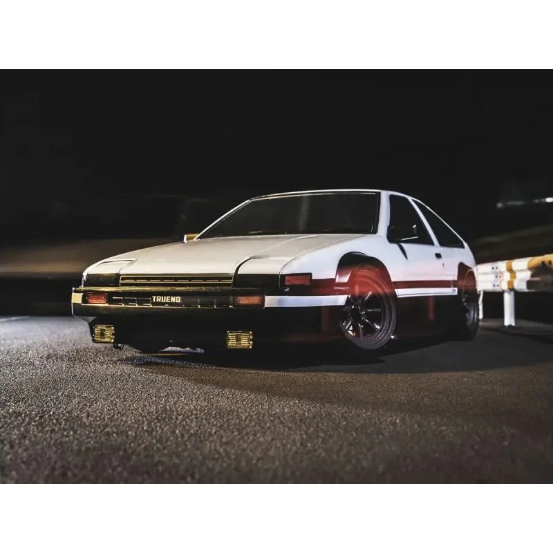 Kyosho 34501T1 1/10 FazerD2 Toyota Sprinter Trueno AE86 White 2WD Electric Readyset - Image 7