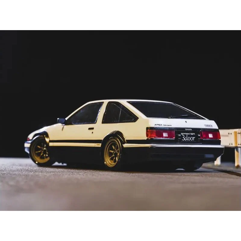 Kyosho 34501T1 1/10 FazerD2 Toyota Sprinter Trueno AE86 White 2WD Electric Readyset - Image 9