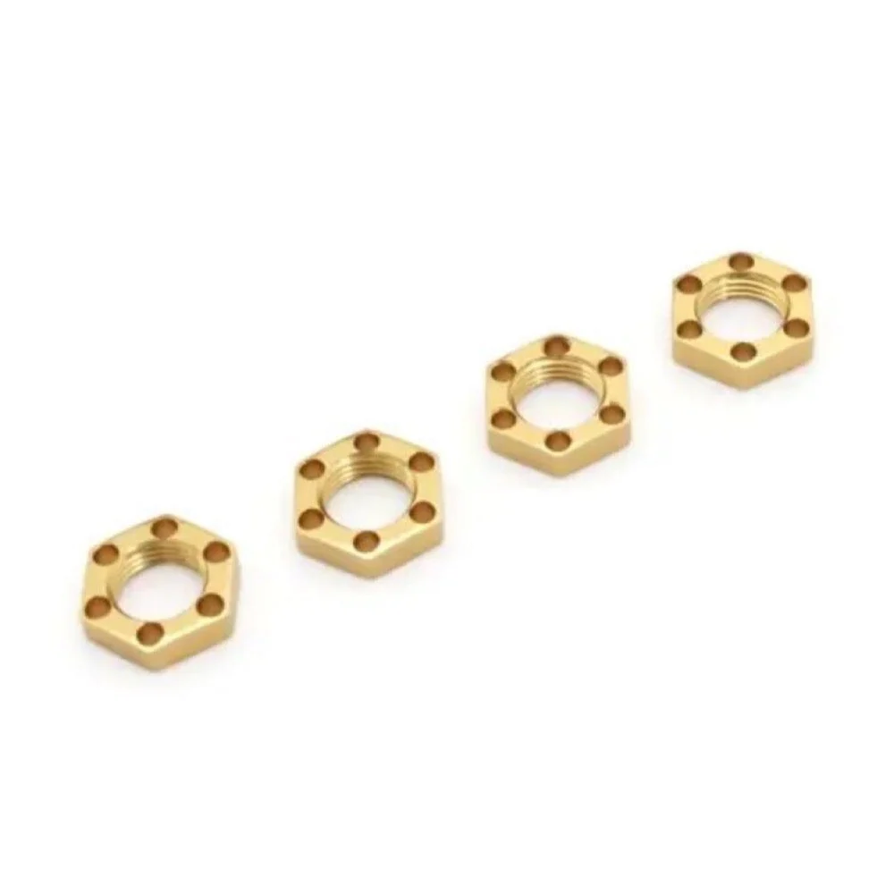 Kyosho EF244G Lw Wheel Nut (Gold/4pcs/Fantom Ep) [Ef244G]