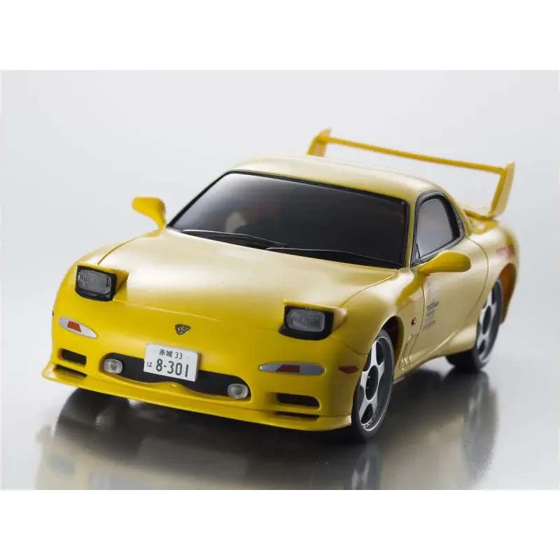 Kyosho First Mini-Z Initial D Mazda RX-7 FD3S RC Car (Yellow) - Image 2