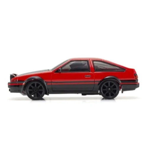 Kyosho First Mini-Z Toyota Sprinter Trueno AE86 RC Car (Red/Black) - Image 4