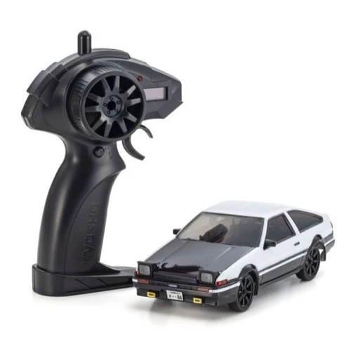 Kyosho First Mini-Z Toyota Sprinter Trueno AE86 RC Car (White/Black) - Image 2