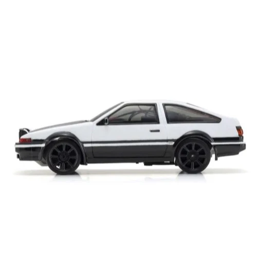 Kyosho First Mini-Z Toyota Sprinter Trueno AE86 RC Car (White/Black) - Image 4