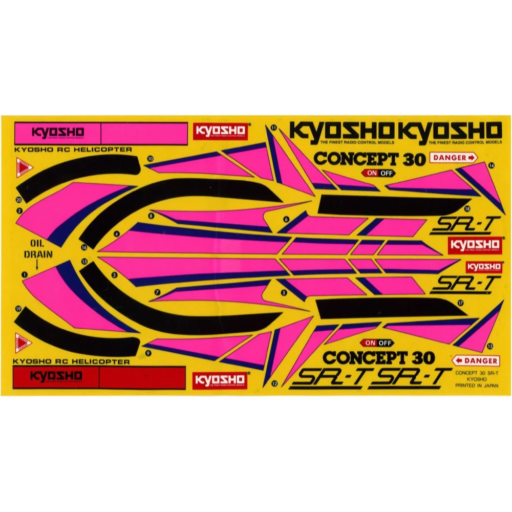 Kyosho HW005 Decal