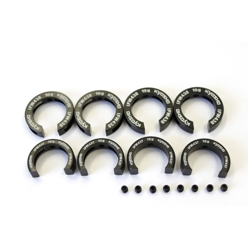 Kyosho IFW439 F-Knuckle&R-Hub Setting Weight Set (Mp9)