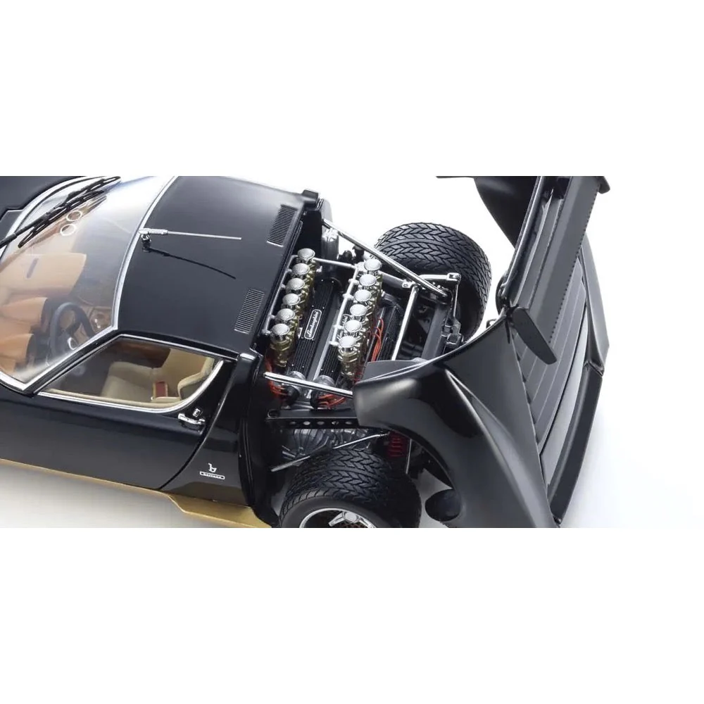 Kyosho KSD08319BKG 1/18 Lamborghini Miura SVR (Black) Diecast Model Car - Image 9
