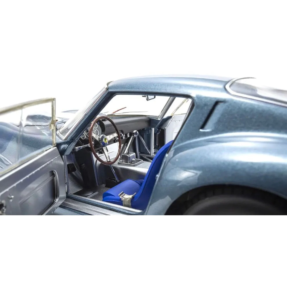 Kyosho KSD08438D 1/18 Ferrari 250 GTO 1962 Sebring Blue No.24 - Image 5