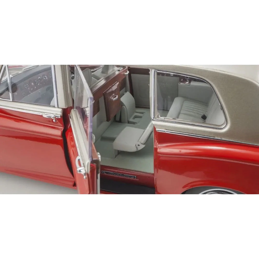 Kyosho KSD08905RLB 1/18 Rolls-Royce Phantom VI (Red / light beige) Diecast Model Car - Image 7