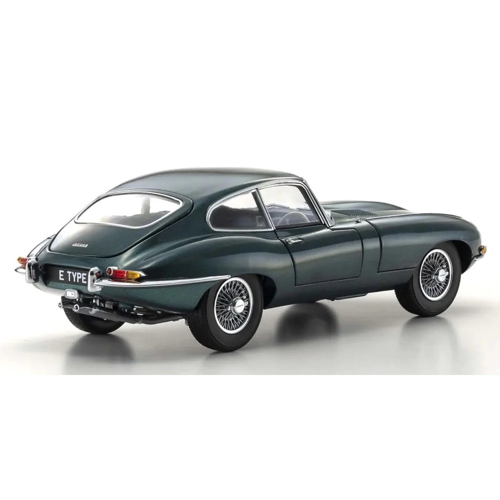 Kyosho KSD08954DG 1/18 Jaguar E-Type Opalescent Dark Green - Image 2