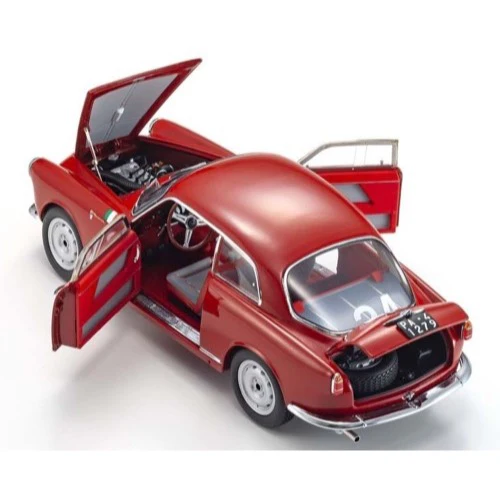 Kyosho KSD08957B 1/18 Alfa Romeo Giulietta SV 1958 Targa Florio No.24 - Image 4