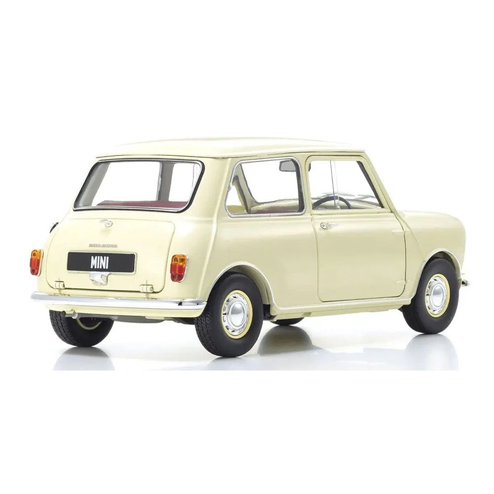 Kyosho KSD08964W 1/18 Morris Mini Minor Old English White - Image 2