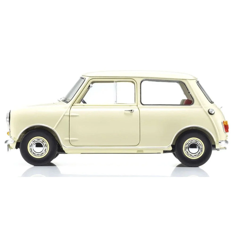 Kyosho KSD08964W 1/18 Morris Mini Minor Old English White - Image 3