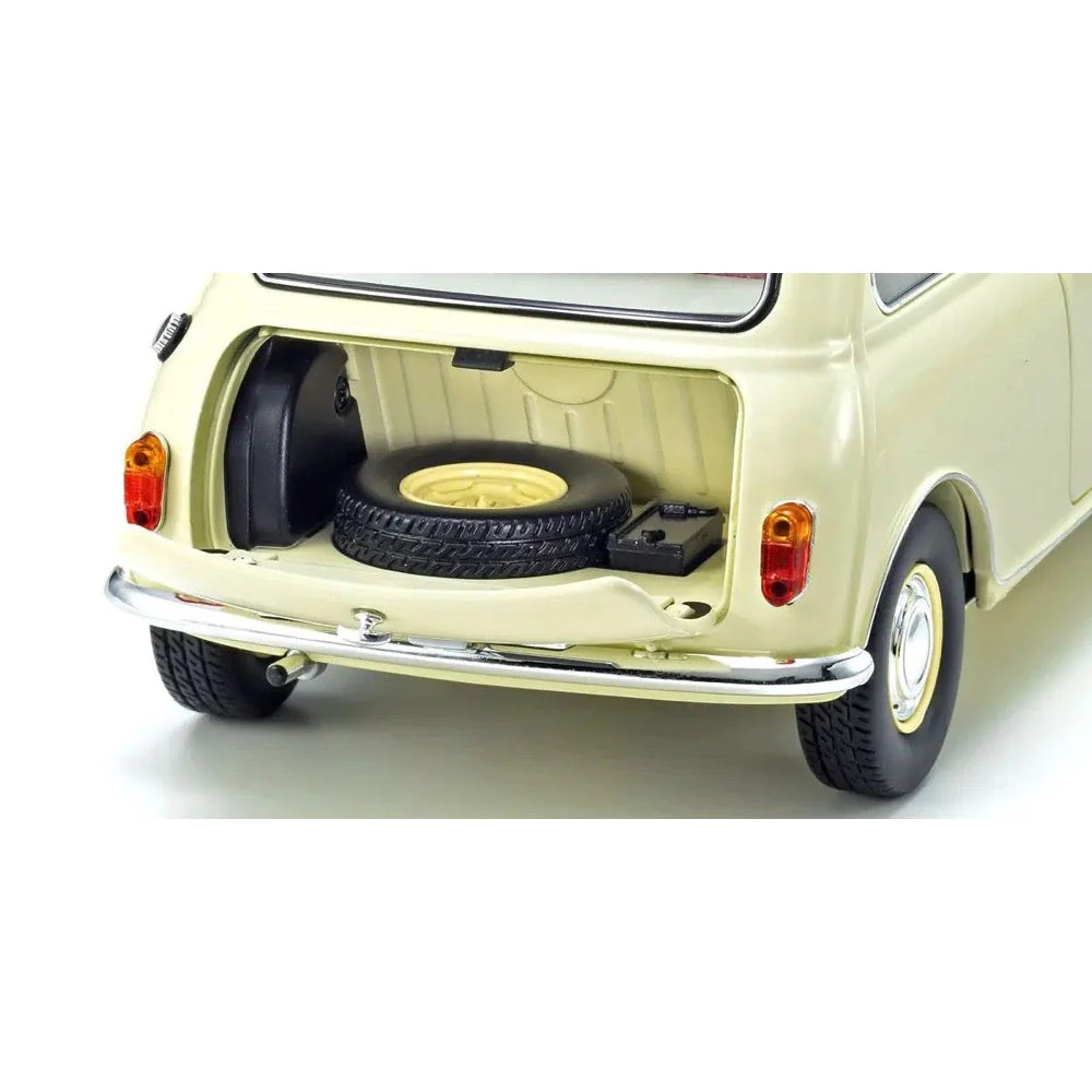 Kyosho KSD08964W 1/18 Morris Mini Minor Old English White - Image 5