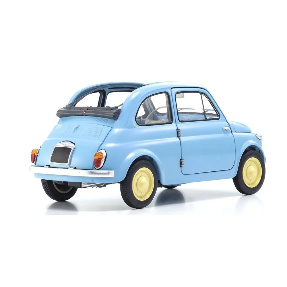 Kyosho KSD08966LB 1/18 Fiat NUOVA 500 Cruise Celeste Blue - Image 2