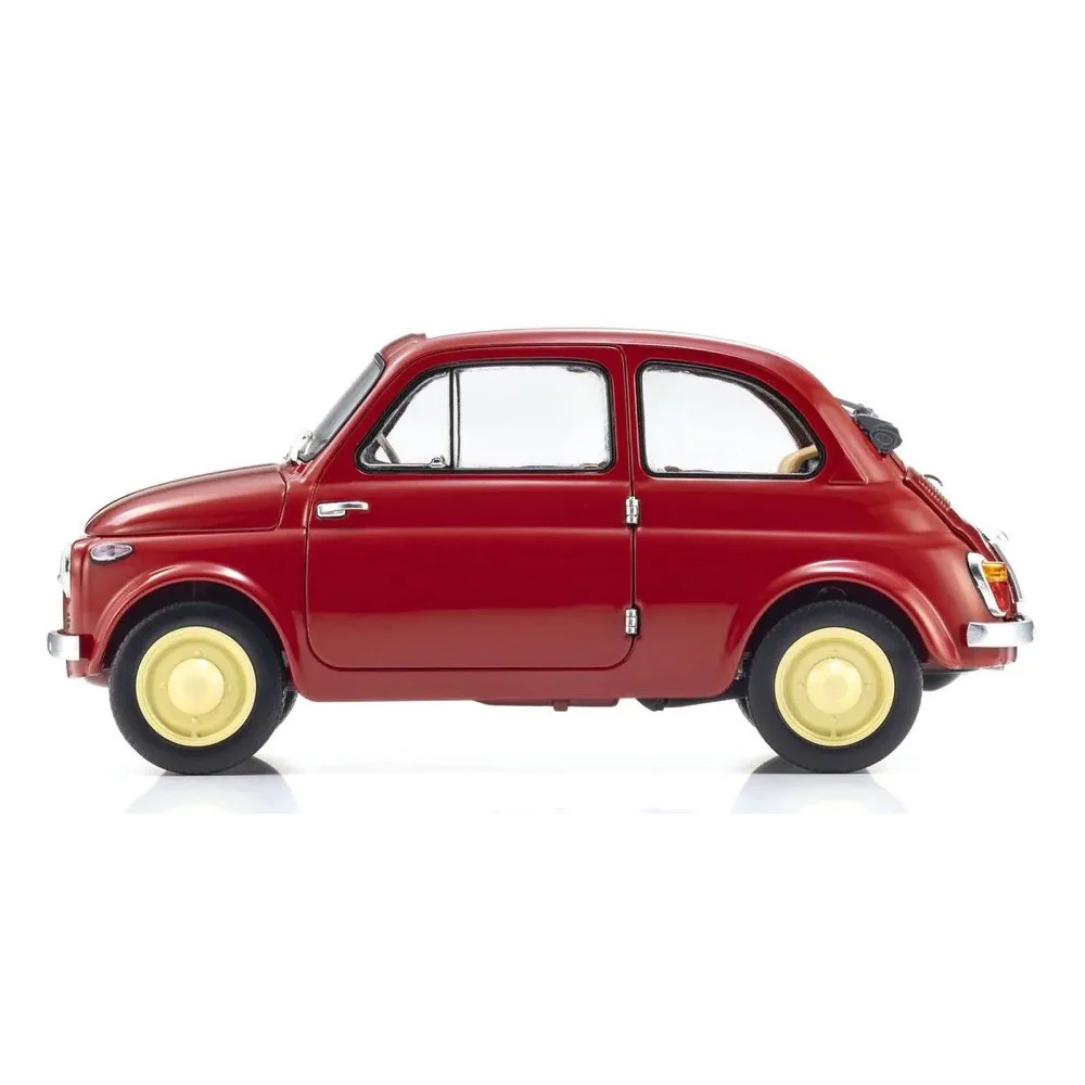 Kyosho KSD08966R 1/18 Fiat NUOVA 500 Coral Red - Image 3