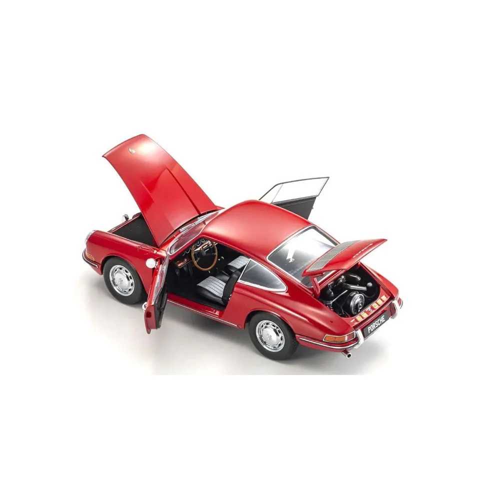 Kyosho KSD08969R 1/18 Porshe 911 901 1964 Signal Red - Image 4