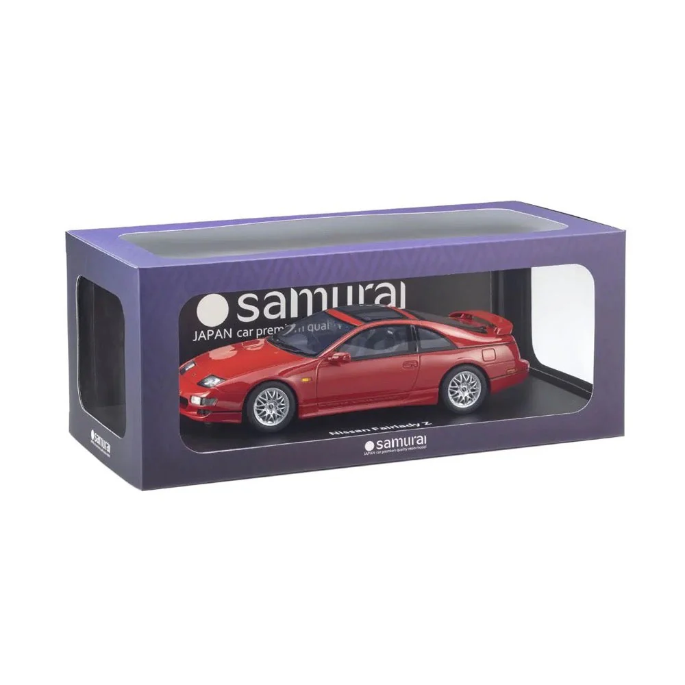 Kyosho KSR18028R 1/18 Nissan Fairlady Z (Z32) Version R 2by2 (Red) Resin Model Car - Image 6