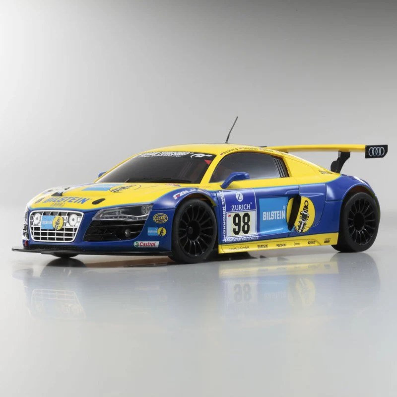 Kyosho Mini-Z Audi R8 LMS Phoenix Racing NBR 2021 No.98 RWD MR-04 Readyset 32371BT - Image 4