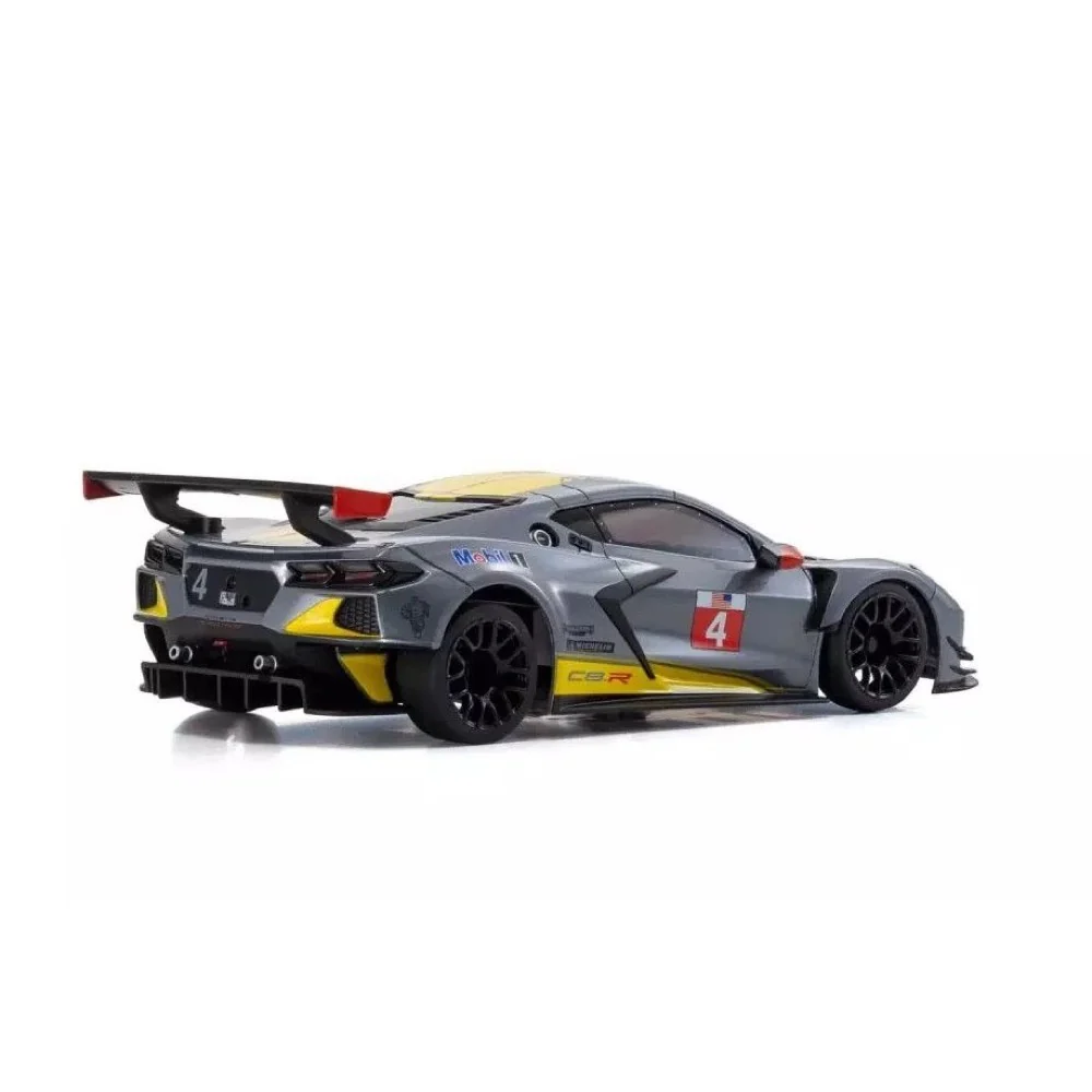 Kyosho Mini-Z Chevrolet Corvette C8.R Gunmetal RWD MR-04 Readyset - Image 2