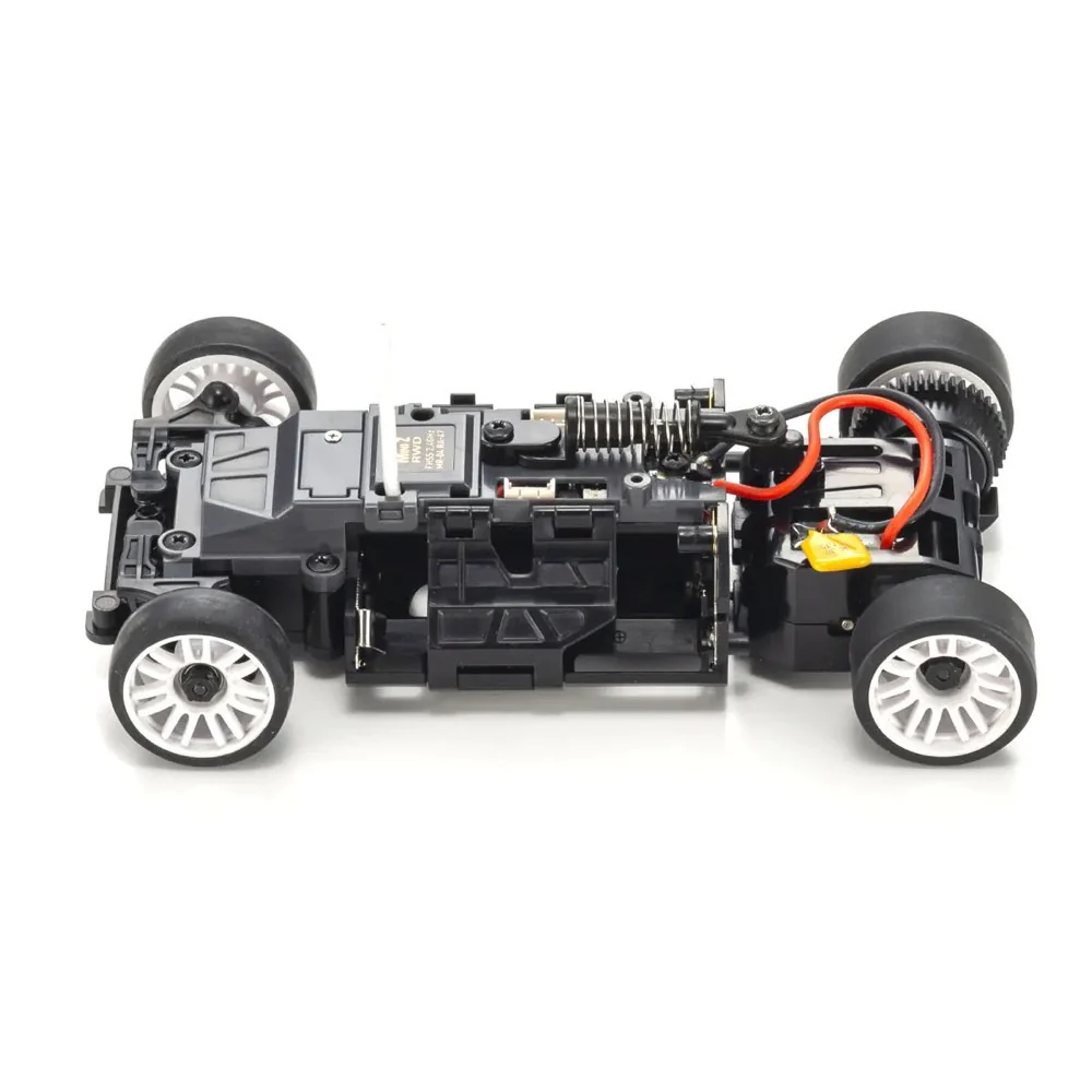 Kyosho Mini-Z Chevrolet Corvette C8.R Gunmetal RWD MR-04 Readyset - Image 6