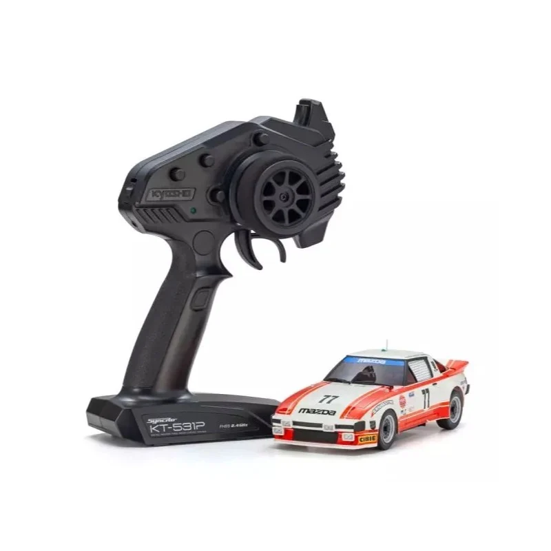 Kyosho Mini-Z Mazda Savanna RX-7 (SA22C) 1997 Daytona Car No.77 RWD MR-04 Readyset - Image 2