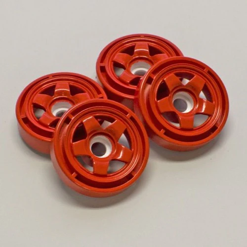 Kyosho MVH002R Wheel Set Land Cruiser Red