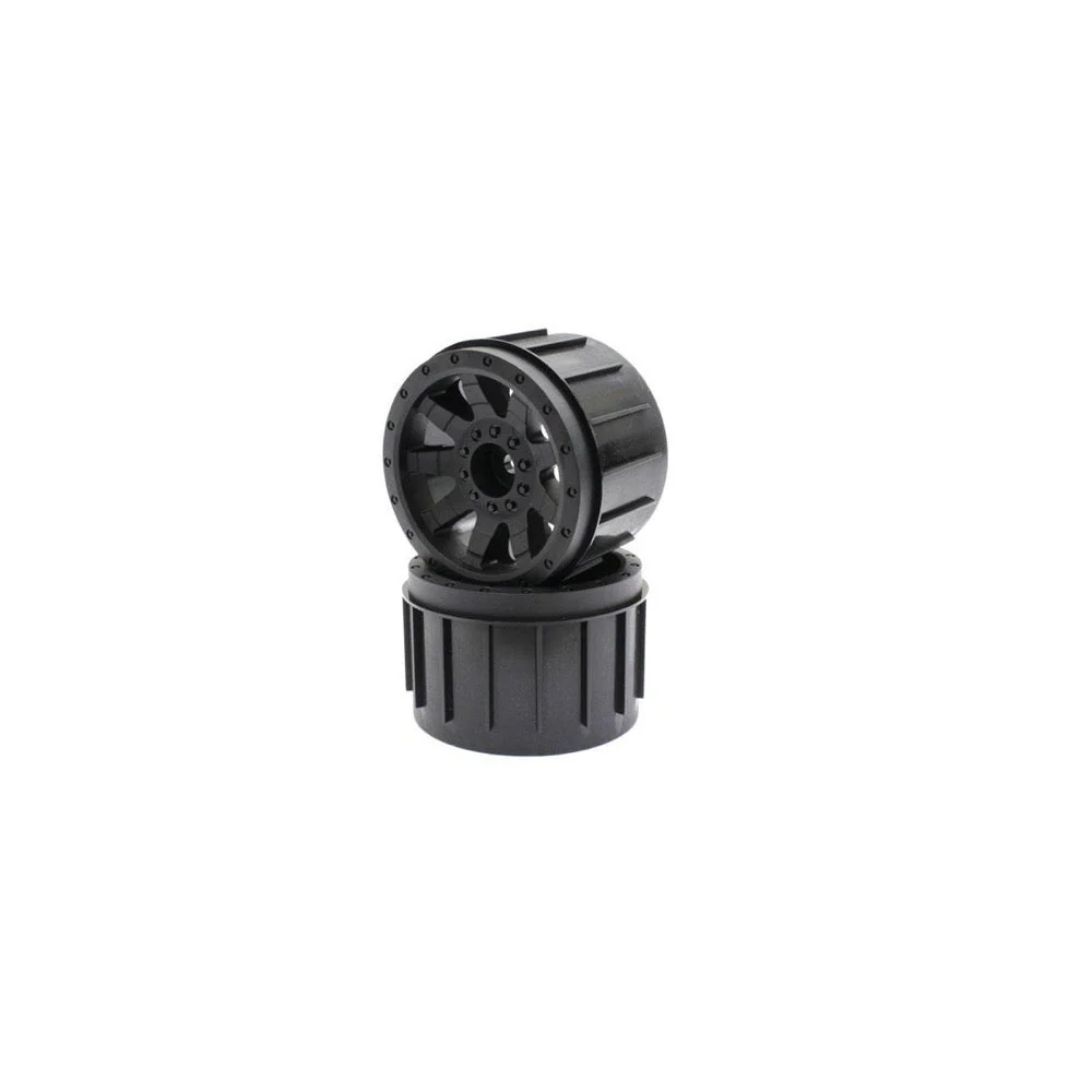 Kyosho NTH001BK Wheel (Nitro Tracker/Black/2pcs)