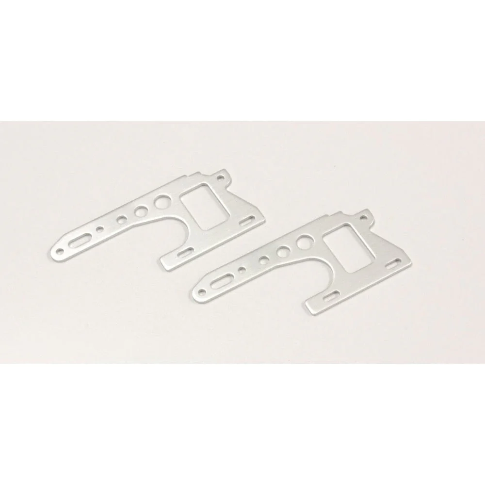 Kyosho OT214S Front Side Plate Silver 2pcs (Optima)