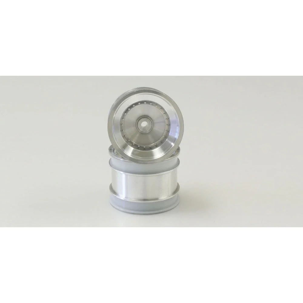 Kyosho SCH002SC Wheel Rr Satin Chrome 2pcs Scorp14