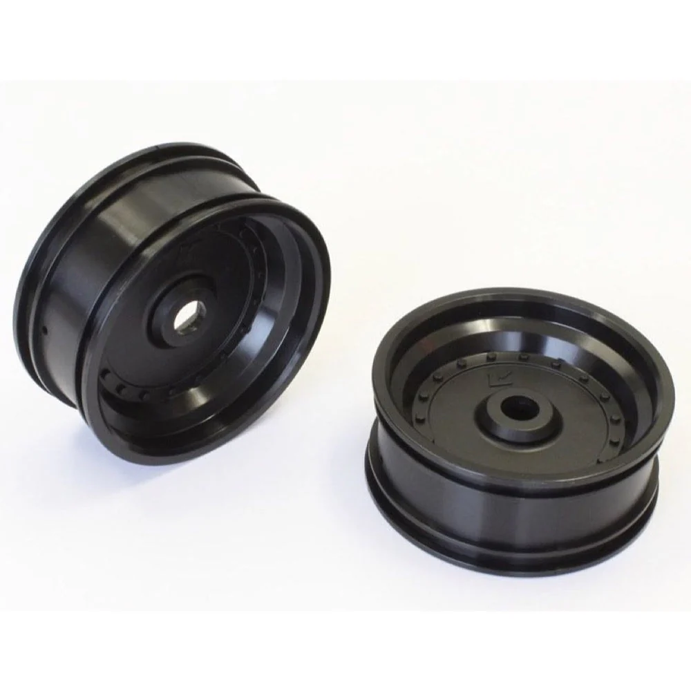 Kyosho SXH001BK Front Wheel (Black/2pcs/Scorpion Xxl)