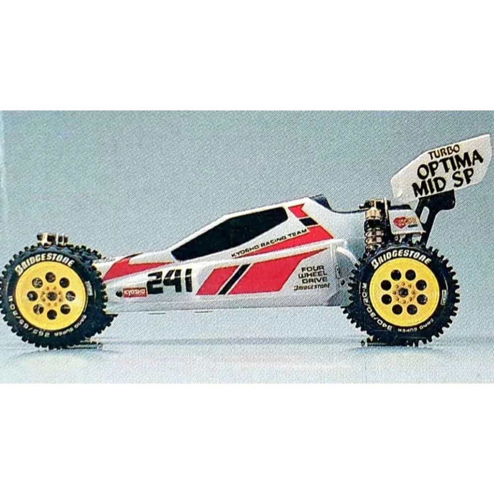 Kyosho 30623 Turbo Optima Mid Special 1/10 4WD Racing Buggy RC Kit - Image 20