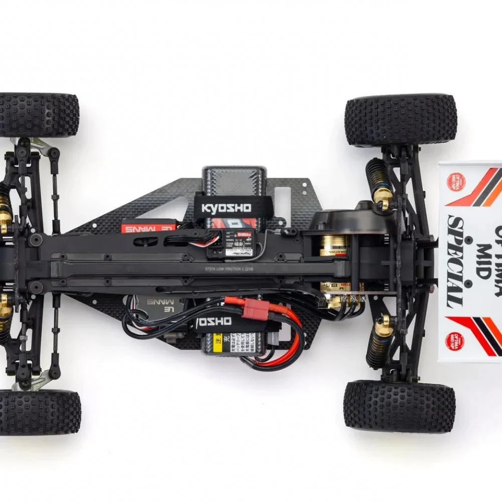 Kyosho 30623 Turbo Optima Mid Special 1/10 4WD Racing Buggy RC Kit - Image 7