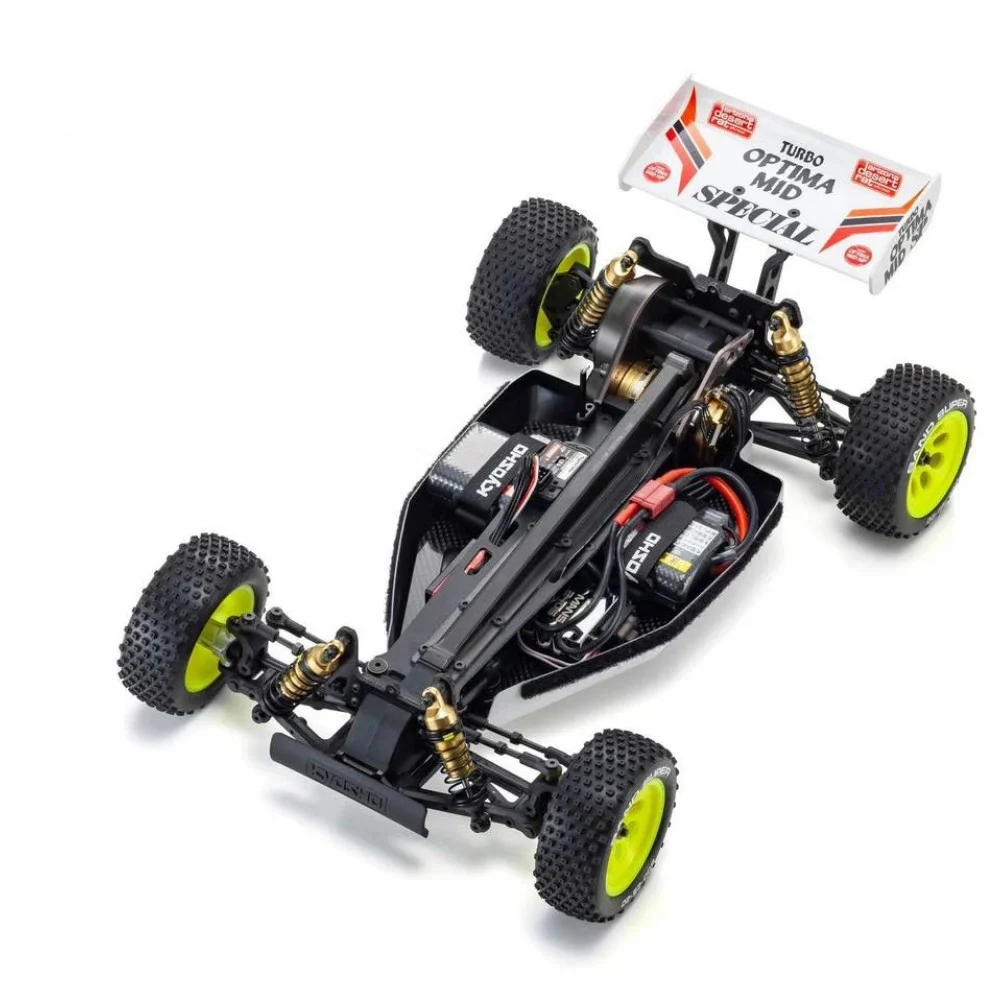 Kyosho 30623 Turbo Optima Mid Special 1/10 4WD Racing Buggy RC Kit - Image 8