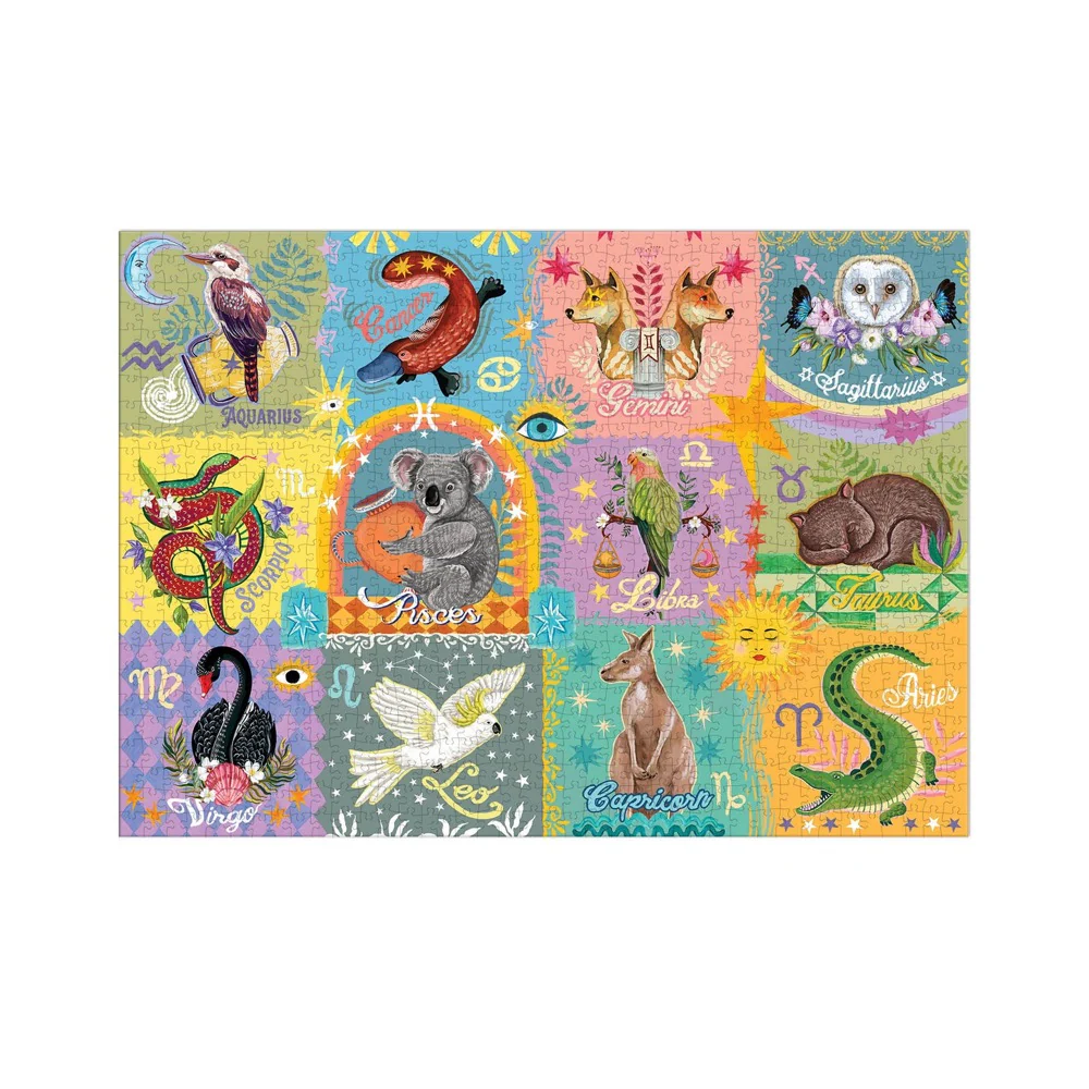 La La Land Aussie Astrology 1000pc Jigsaw Puzzle - Image 2