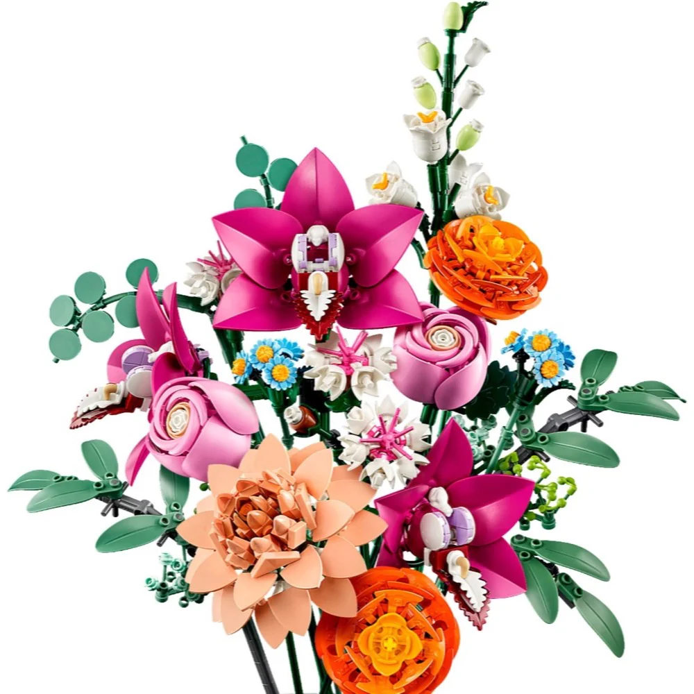 LEGO 10342 Botanicals Pretty Pink Flower Bouquet - Image 4